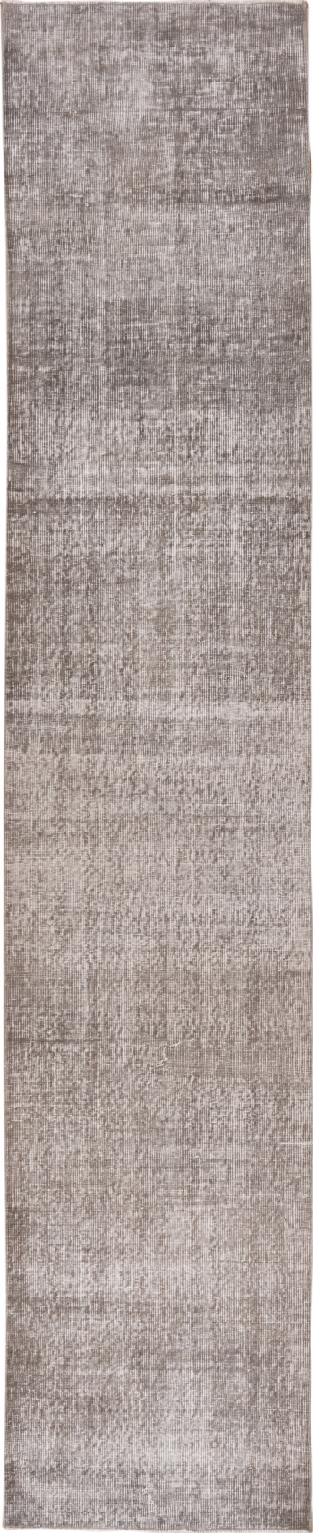 Vintage Overdyed Runner Rug (2' x 12')